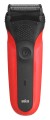 Braun Series 3 300s Golarka foliowa Przycinarka Czarny, Czerwony