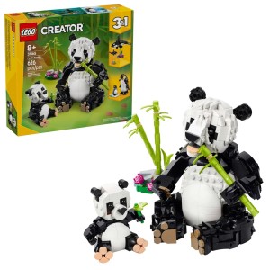 LEGO CREATOR 3 W 1 31165 Dzikie zwierzęta: rodzina pand