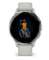 Zegarek Garmin Venu 3S 41mm Srebrny