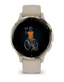 Zegarek Garmin Venu 3S 41mm Beżowy