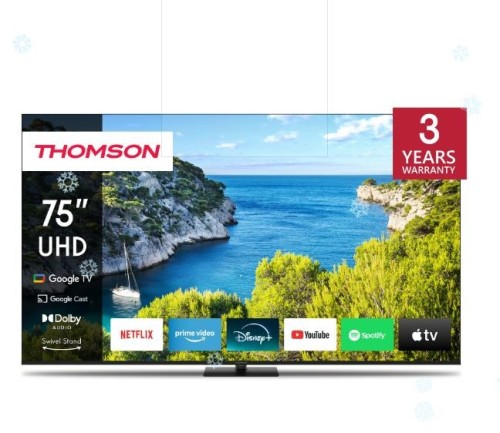 Telewizor LCD Thomson 75UG5C14 190,5 cm (75") 4K Ultra HD Smart TV Wi-Fi Czarny