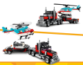 LEGO 31146 Creator 3 w 1 Ciężarówka z platformą i helikopterem