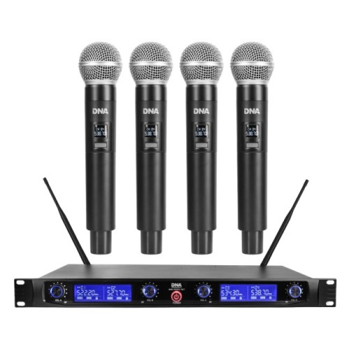 DNA WM4 VOCAL SET mikrofon bezprzewodowy 4x nadajn