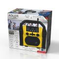 Radio budowlane z Bluetooth Adler AD 1911 - IPX 54
