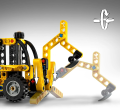 LEGO 42197 Technic Koparko-ładowarka