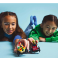 LEGO 60458 City Zestaw wyścigówek: pizza kontra wóz strażacki