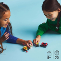 LEGO 60458 City Zestaw wyścigówek: pizza kontra wóz strażacki