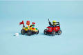LEGO 60458 City Zestaw wyścigówek: pizza kontra wóz strażacki