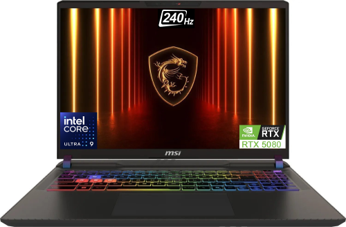 Laptop MSI Vector 16 HX AI 16" QHD+ 240Hz Ultra 9 275HX 16GB SSD1TB RTX5080 Win11Home