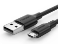 Kabel micro USB UGREEN US289 QC 3.0 2.4A 1.5m (czarny) 60137