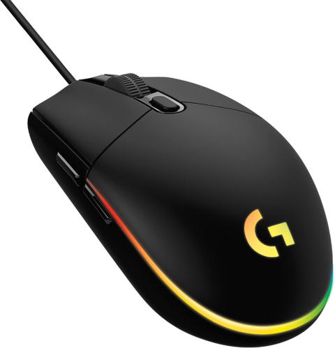 Gamingowa Mysz LOGITECH G102 Lightsync Czarna 910-005823