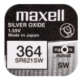 Bateria Srebrowa Maxell Do Zegarka 364 SR621SW SR60 1 szt.
