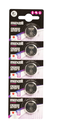 Bateria Litowa Maxell CR2032 Hologram JAPAN 5 szt.