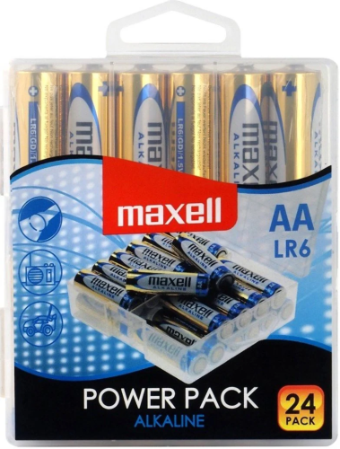 Bateria alkaliczna MAXELL AA LR6 R6 24 szt BOX