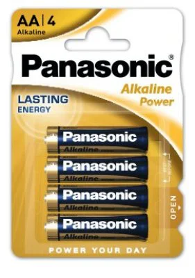 Baterie alkaliczne Panasonic Alkaline Power LR6 AA - blister 4 sztuki