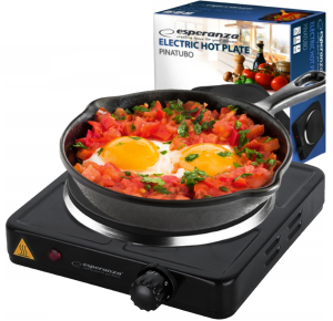 Kuchenka elektryczna ESPERANZA PINATUBO CZARNA EKH002K