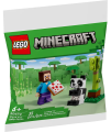 LEGO 30672 Minecraft Steve i mała panda
