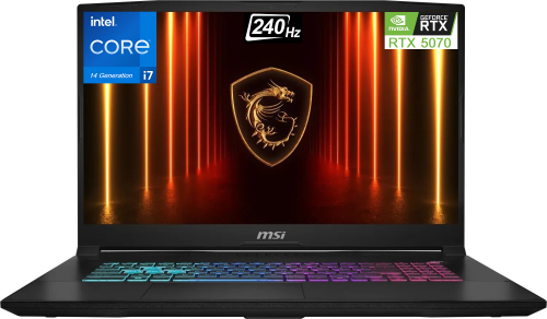 Laptop MSI Katana 17 HX B14WGK-036XPL 17.3"QHD 240Hz i7-14650HX RTX5070 8GB