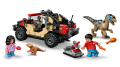 LEGO 76972 Jurassic World Ucieczka terenówką przed raptorem