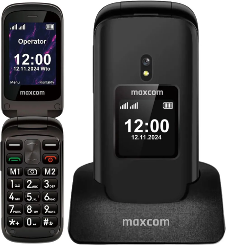 TELEFON KOM. MAXCOM MM834 CZARNY