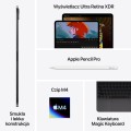 Apple iPad Pro Apple M 2 TB 27,9 cm (11") 16 GB Wi-Fi 6E (802.11ax) iPadOS 17 Czarny