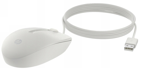 Mysz przewodowa HP 125 M52962-001 USB 1000 dpi