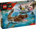 LEGO 76974 Jurassic World Misja na łodzi i model mozazaura