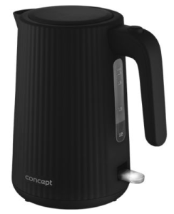 Czajnik elektryczny Concept plastikowy 1,7 l czarny RK2391