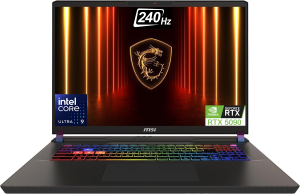 Laptop MSI Vector 17 HX AI 17" QHD+ 240Hz Ultra 9 275HX RTX5090 24GB