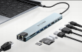 Stacja dokująca Blitzwolf BW-TH5 10w1 USB-C (srebrny)