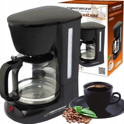 Ekspres przelewowy Esperanza Arabica EKC005 (950W; kolor czarny) EKC005