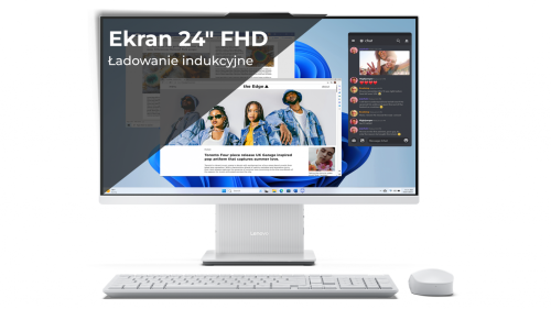 Komputer AiO Lenovo IdeaCentre 24IRH9 F0HN00SGPB i5-13420H 23,8" FHD 100Hz 16GB 512SSD W11