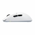 Mysz CHERRY Xtrfy M68 Pro - mysz - optyczna - 5 przycisków - bezprzewodowa - 2,4 GHz - odbiornik bezprzewodowy (USB) - biały