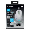 DEFENDER MYSZ BEZPRZEWODOWA STIX GM-009 RF 3200DPI 7P BIAŁA 52009