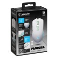 DEFENDER MYSZ BEZPRZEWODOWA PANDORA GM-502 RF 3200DPI 7P BIAŁA 52502