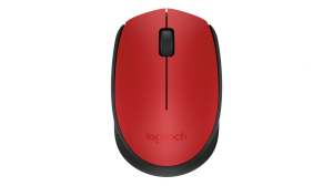 Mysz bezprzewodowa Logitech M171 optyczna czerwona 910-004641