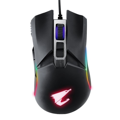 Gigabyte AORUS M5, mysz do gier, USB, optyczna, do 16000 DPI