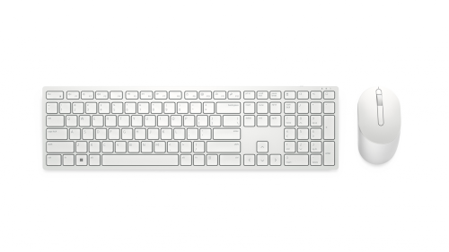 Zestaw bezprzewodowy Dell KM5221W klawiatura + mysz biały 580-AKEZ