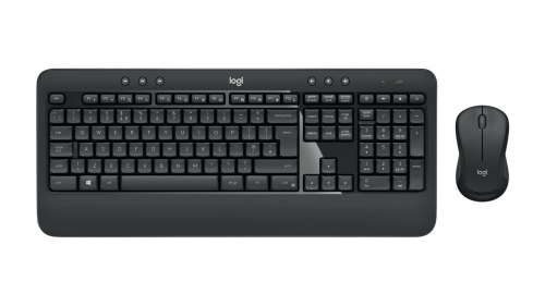 Zestaw bezprzewodowy klawiatura + mysz Logitech Wireless Combo MK540 ADVANCED czarny 920-008685
