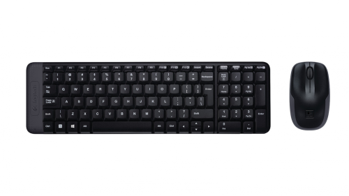 Zestaw bezprzewodowy Logitech MK220 klawiatura + mysz czarna 920-003168
