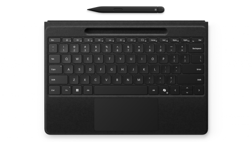Etui z klawiaturą Microsoft Surface Pro Flex z klawiszem Copilot + Slim Pen 2 Y8U-00008 czarne