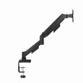 GEMBIRD BIURKOWE REGULOWANE RAMIĘ/UCHWYT NA MONITOR Z PORTAMI USB (REGULOWANE), OD 17" DO 32", OBCIĄŻENIE DO 9KG