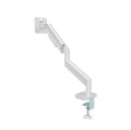 GEMBIRD BIURKOWE, REGULOWANE RAMIĘ/UCHWYT NA MONITOR 17"-32", OBCIĄŻENIE DO 10 KG, KOLOR BIAŁY