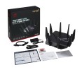 ASUS GT-AXE11000 router bezprzewodowy Gigabit Ethernet Trójpasmowy (2,4 GHz / 5 GHz / 6 GHz) Czarny