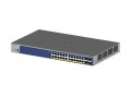 Switch Netgear GS728TXPv3 28p PoE 190W ( PoE+: 24p) Managed Gigabit/10G