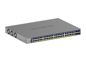 Switch Netgear GS752TXPv3 52p PoE 380W (PoE+: 48p) Managed Gigabit/10G