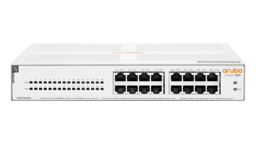 Switch HPE Aruba Instant On 1430 R8R48A 16-port GE PoE 124W