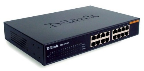 DES-1016D FASTETHERNET SWITCH/16X 10/100MBIT RJ45 NWAY DESKTOP IN