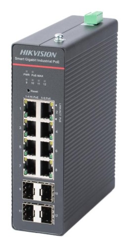 Switch Hikvision DS-3T1512HP-SI-8P4F No Power unit