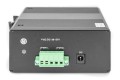Switch przemysłowy 7-portowy Gigabit PoE+ z 1x PD, IEEE802.3af/at, DIN rail, rozszerzony zakres temp.